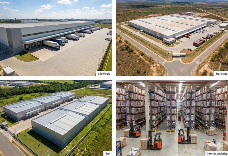 Galpões em São Paulo, Nordeste, Sul e Interior Logístico